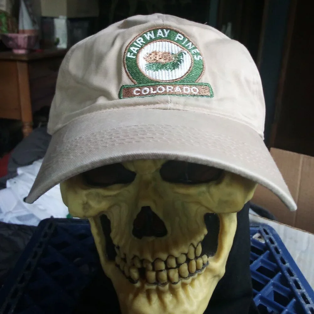 Vintage Fairway Pines Colorado Golf Course Strap Back Hat
